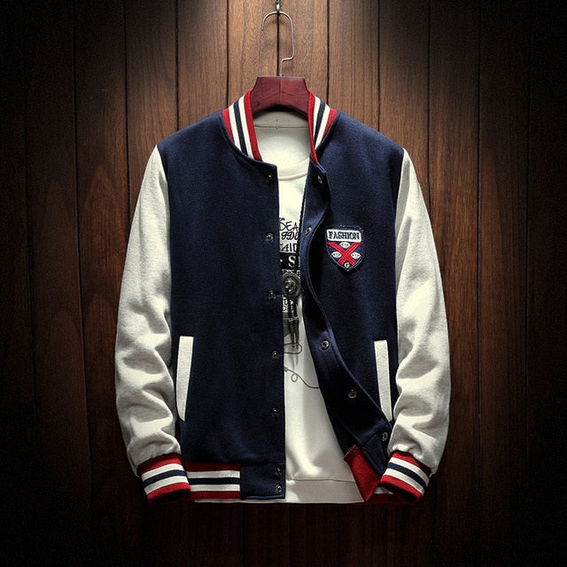 Single Breasted Casual Baseball Uniform