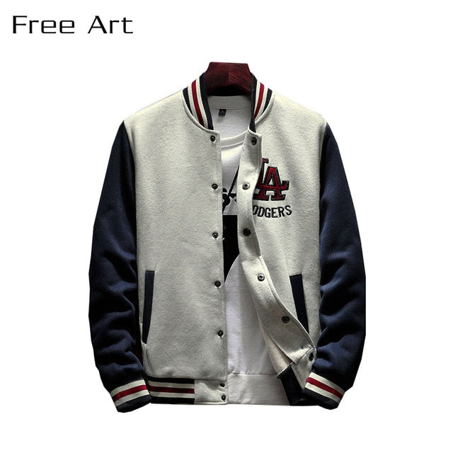 Single Breasted Casual Baseball Uniform