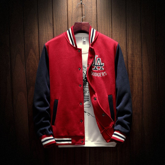 Single Breasted Casual Baseball Uniform