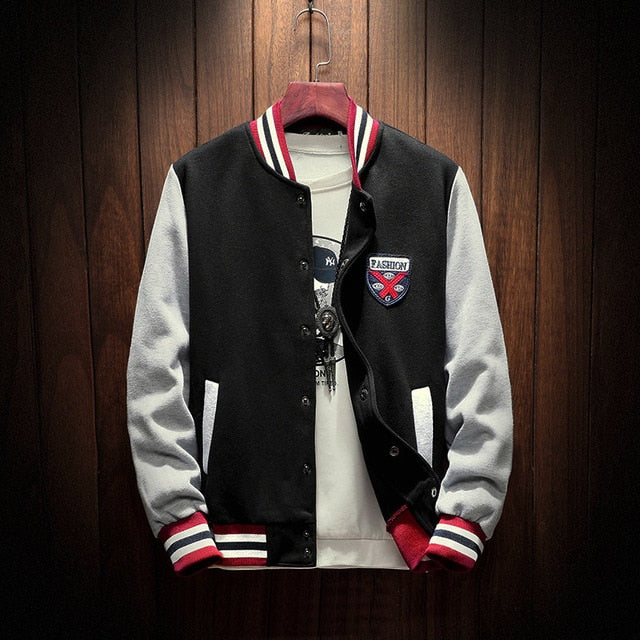 Single Breasted Casual Baseball Uniform