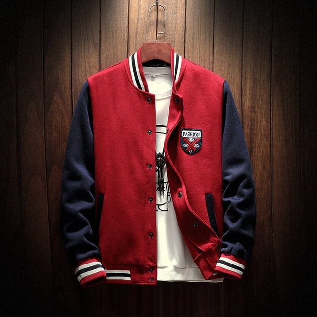 Single Breasted Casual Baseball Uniform
